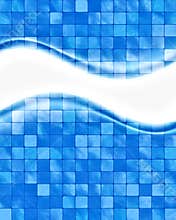 Vector Tile Mosaic Background