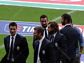 Juventus Players in Suits