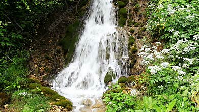 Small waterfall