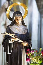 Saint Rita of Cascia (Born Margherita Lotti 1381 - May 22, 1457)
