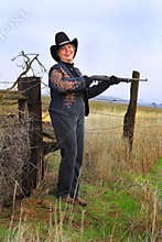 Laughing Lady Gunman