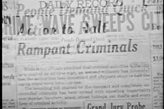 Dissolve from one newspaper article to another