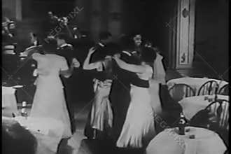 Couples dancing at night club, 1930s
