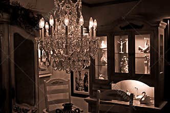 Formal dining area