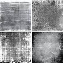 Black and white grunge textures