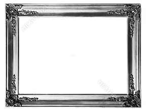 Silver frame