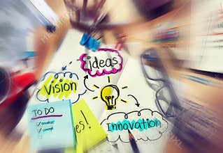 Ideas Vision Innovation Share Think Concepts