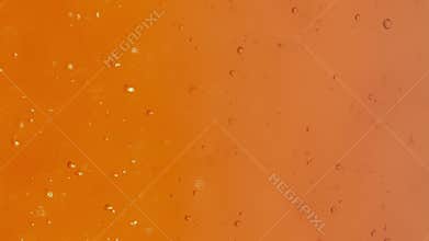 4K Slowmotion Orange Falling Balls Video