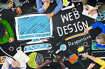 Content Creativity Digital Graphic Webdesign Webpage Concept