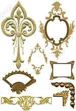 Antique design elements 5
