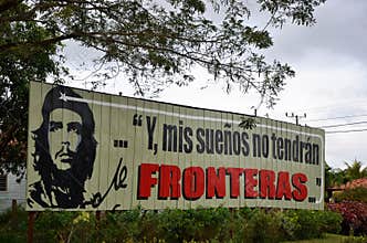 Che Guevara Motto: and my dreams wonÂ´t have borders