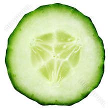 Slice of cucumber