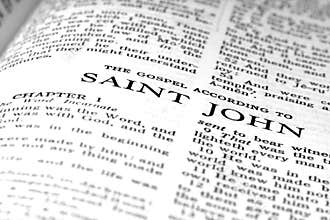 New Testament Scripture Quote Gospel of St. John