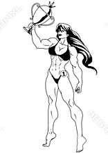 Miss fitness champion girl