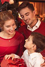 Magic atmosphere of christmas time