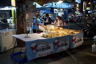 Night market bakery