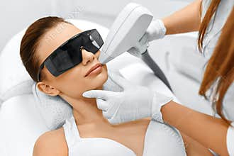 Face Care. Facial Laser Hair Removal. Epilation. Smooth Skin.
