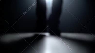 Walk to the light. Looking for exit, freedom and