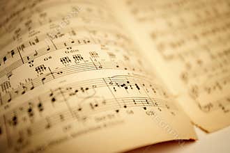 Old sheet music