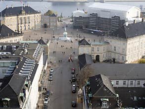 Amalienborg Palace, Copenhagen Denmark