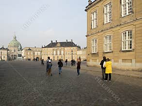 Amalienborg Palace, Copenhagen Denmark