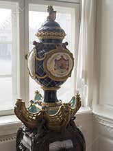 Interior of Amalienborg Castle, Copenhagen