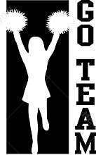 Cheerleader Go Team Black/eps