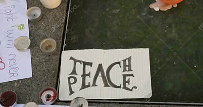 Teach peace message