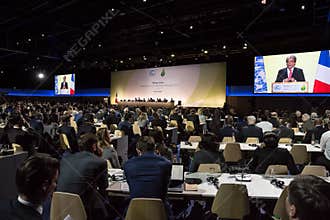 Work of press during UN Conference on Climate Change