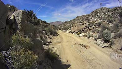 Anza Borrego Desert California - Dirt Road ROCKY 3