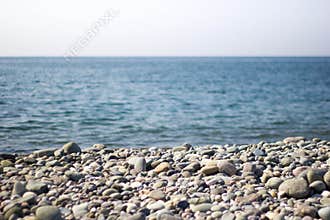 Stone beach