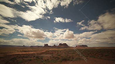 Dramatic Timelapse in Monument National Park