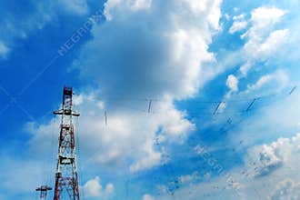 Tele communications High technology tower