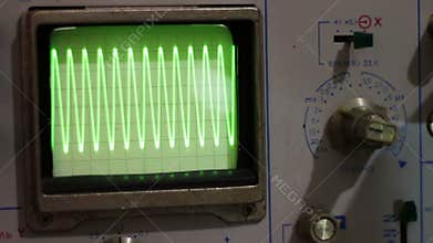 Configuring signal oscilloscope