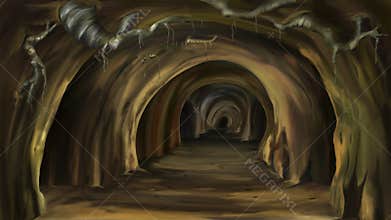 Mysterious cave