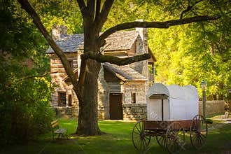 Spring Mill State Park in Indiana: Peek of the Past