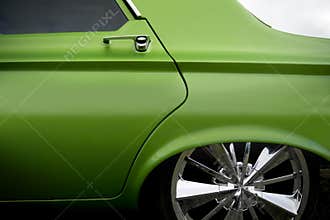 Custom car detail