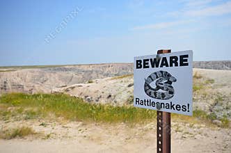 Rattlesnake Sign