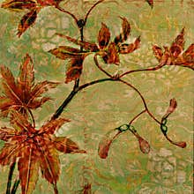 Vintage floral antique background theme