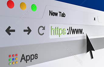 Web browser address bar