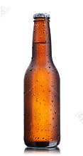 Brown beer bottle