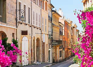 Beautiful old town of Provence