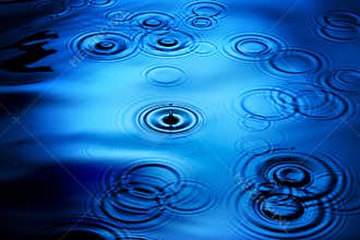 Rain Raining Water Drops Background