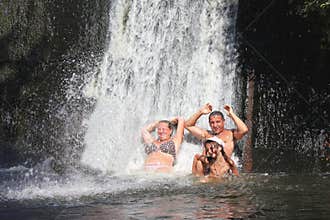 Emotional family vacation