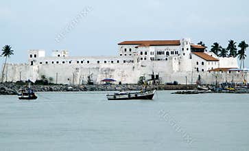Elmina Castle in Ghana