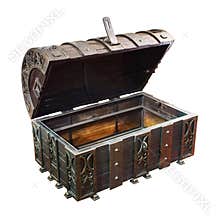 Empty treasure Chest