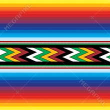 Seamless mexican pattern