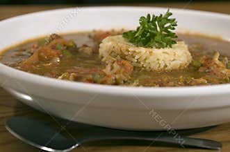 Bowl of gumbo