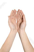 Open hands
