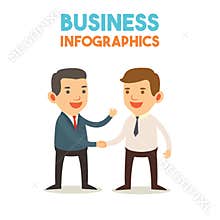 Infographics - Business man